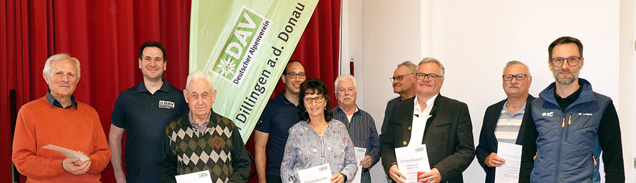 DAV-Jubilare der Sektion 2025 | © Rudi Zitzelsberger