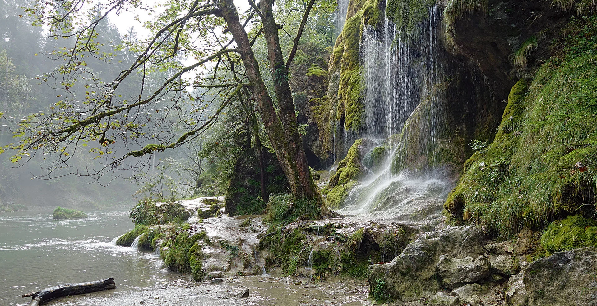 Schleierwasserfall Ammer Baiersoien | © razj