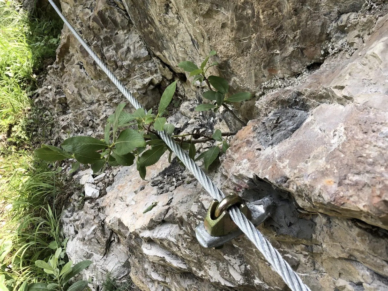 Neuer Anker mit dem 12mm Stahlsteil | © G. Baumann