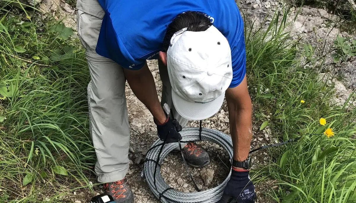 Bereitstellen des Materials | © G. Baumann