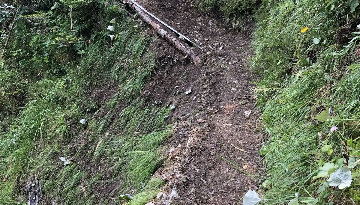 Der neue Steig durch das Krottental | © G. Baumann