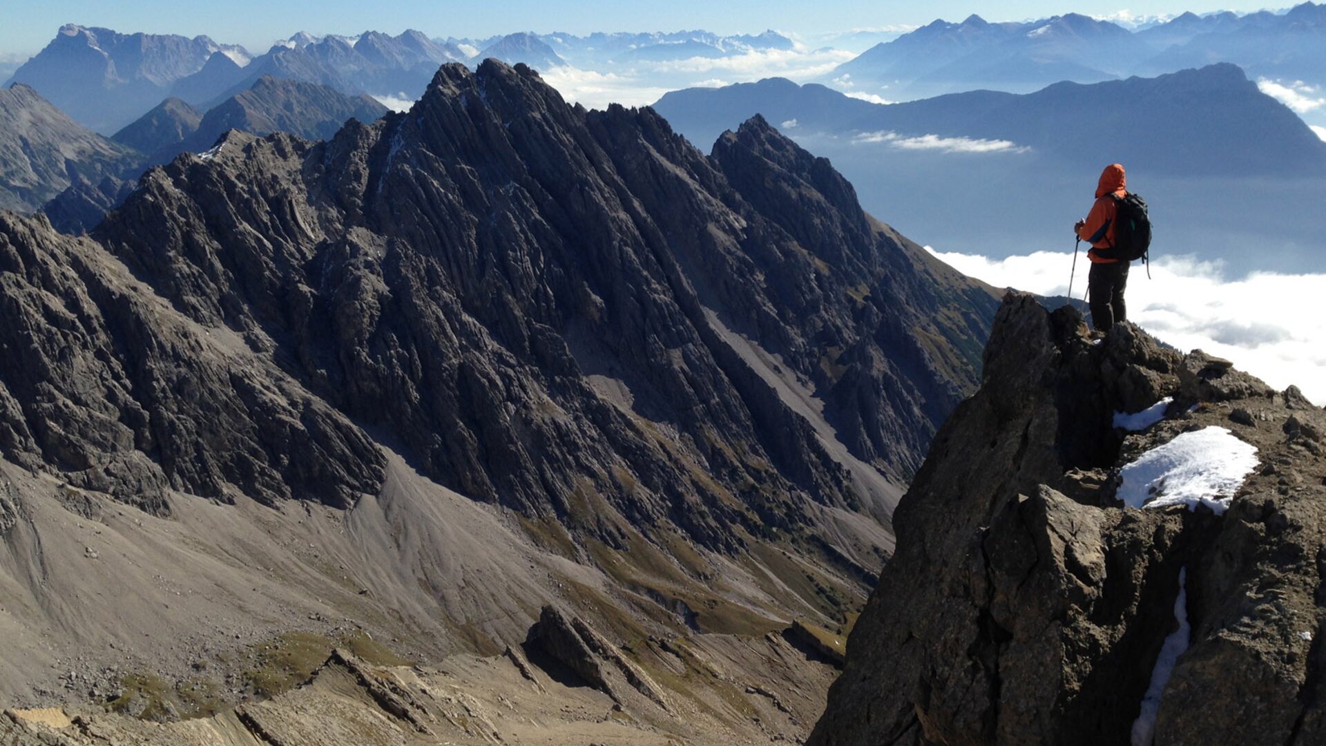 Blick vom Gipfel des Muttekopf | © Ulrich Weber Blick vom Gipfel des Muttekopf | © Ulrich Weber