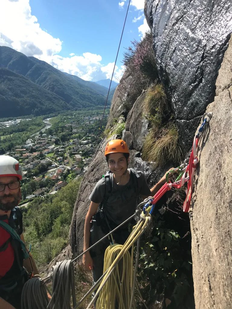 Klettern im Tessin | © DAV Dillingen