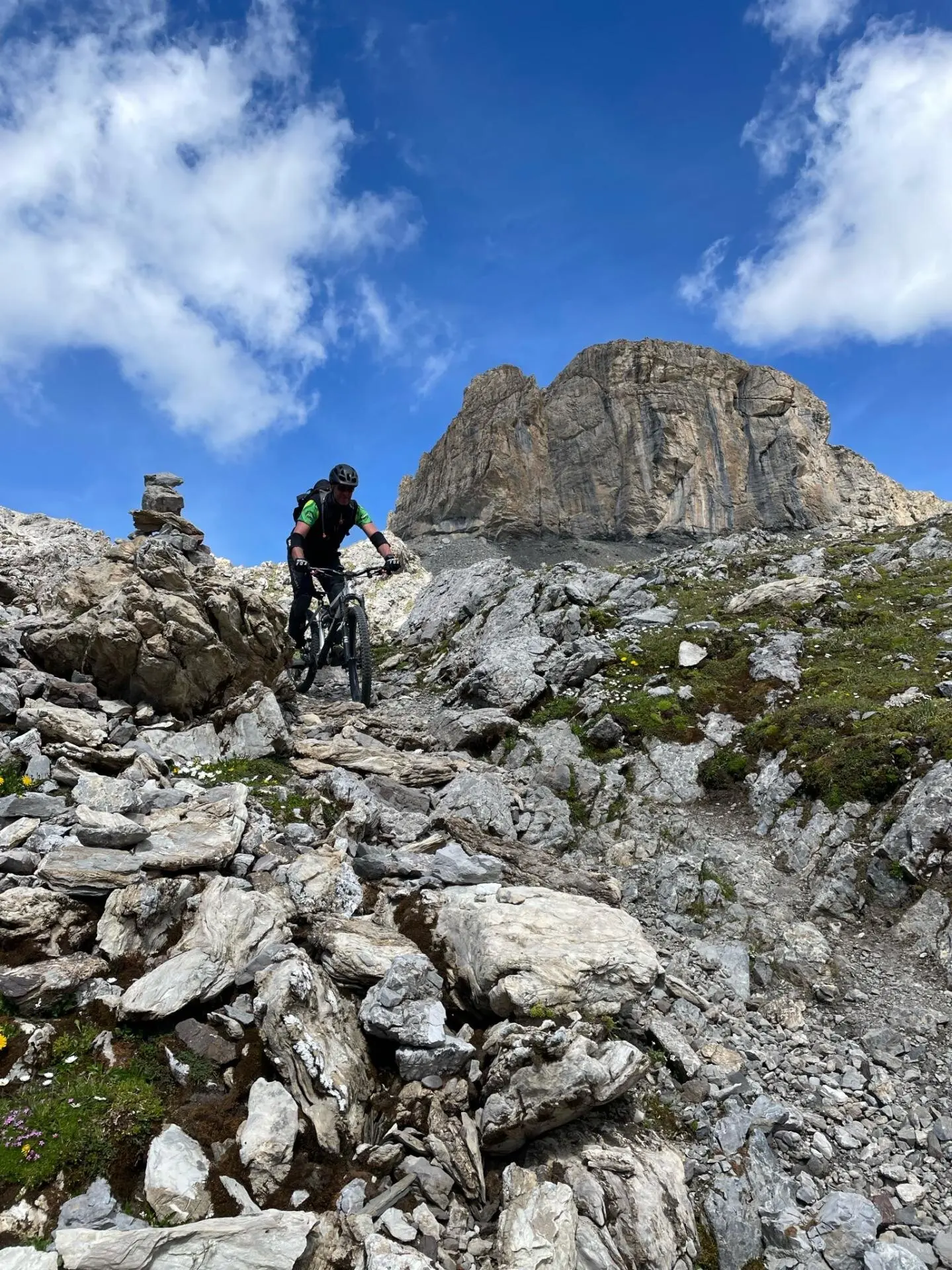 Scuol Fuorcla Rims 2022-07-09 Abfahrt Walter | © DAV Dillingen