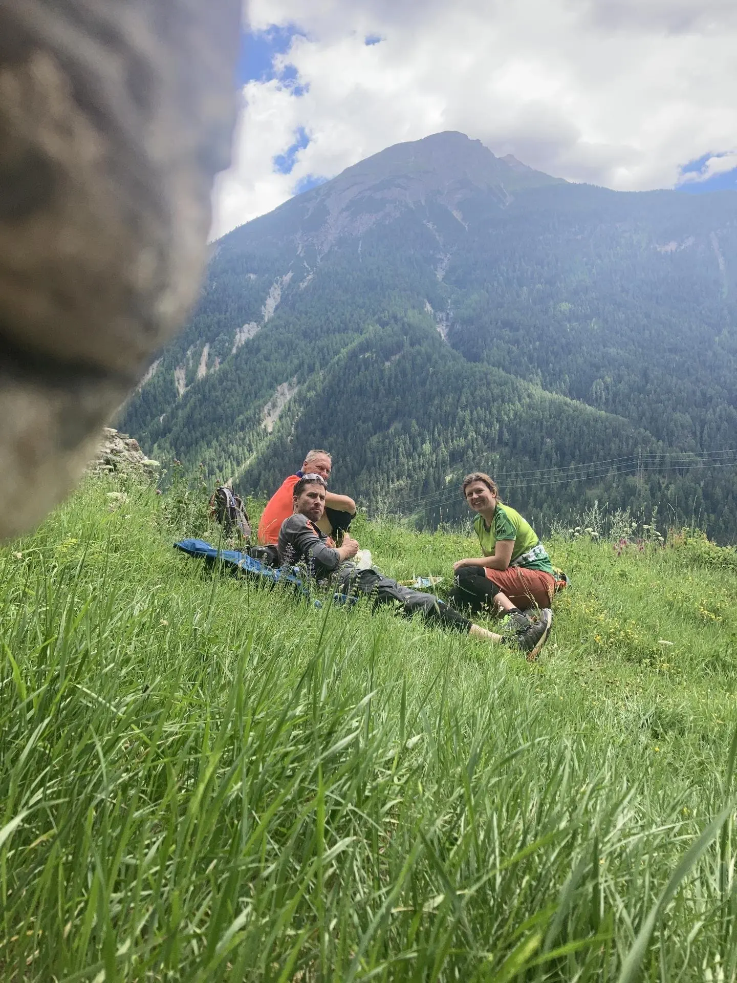 Scuol Sent 2022-07-10 Mittagspause | © DAV Dillingen