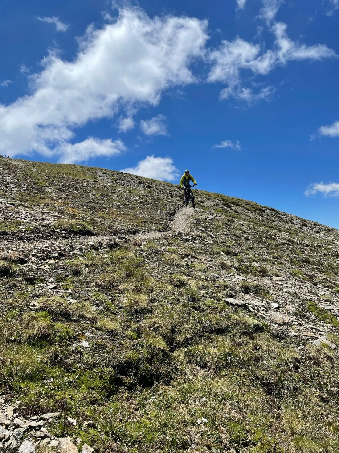 Scuol Piz Clünas 2022-07-08 Abfahrt Klaus | © DAV Dillingen