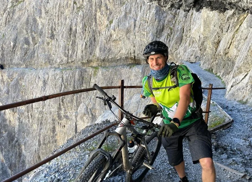 Daniel Fiebig Trainer-C MTB Guide | © DAV Dillingen Daniel Fiebig Trainer-C MTB Guide | © DAV Dillingen